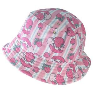 Sanrio Hello Kitty My Melody Strawberry Bucket Hat One Size